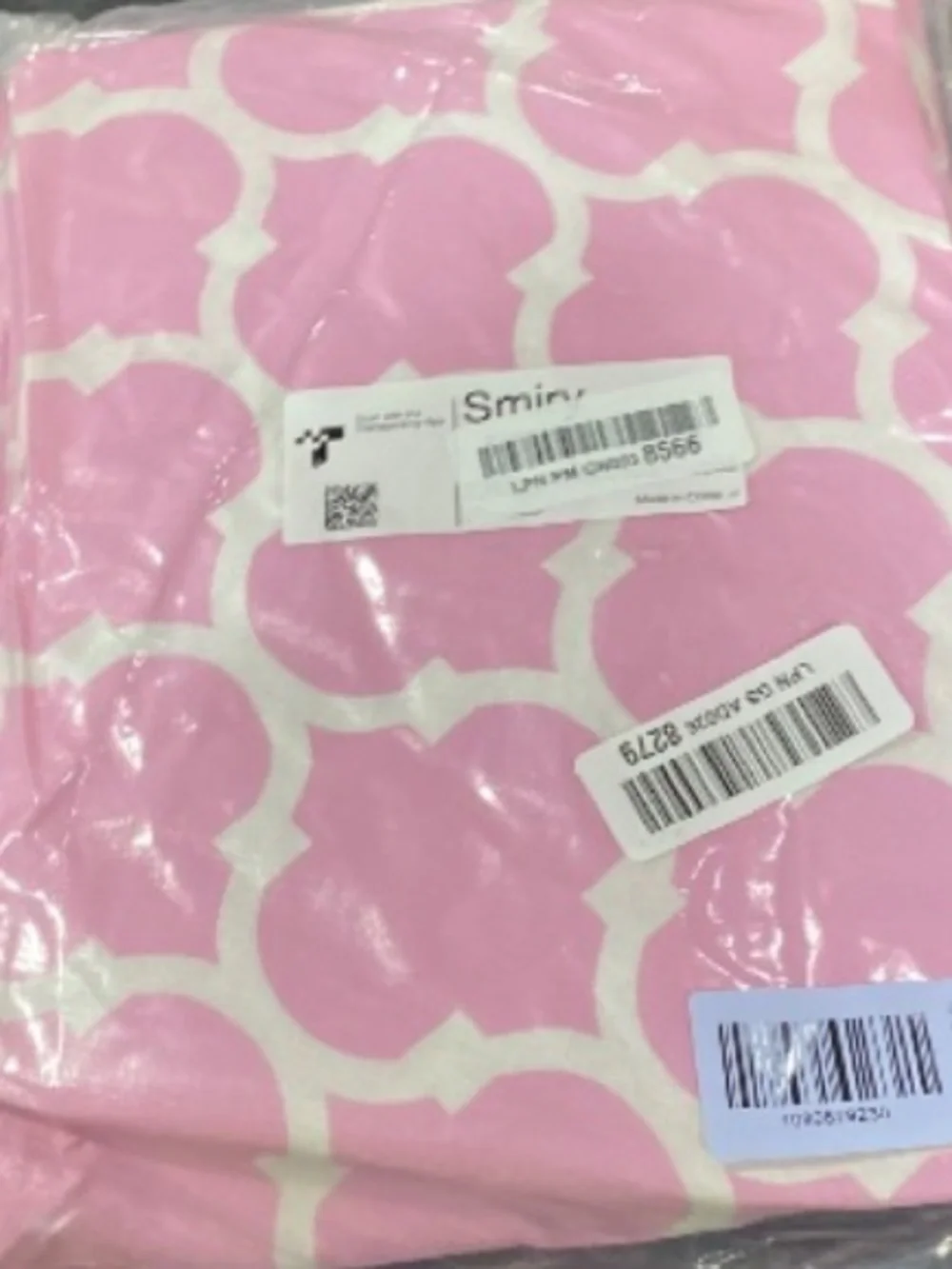 WATERPROOF Vinyl Tablecloth Round 45-56” PINK
